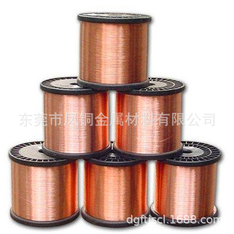 国标TU1 TU2无氧铜线 高纯度导电紫铜线 变压器漆包铜线 环保漆