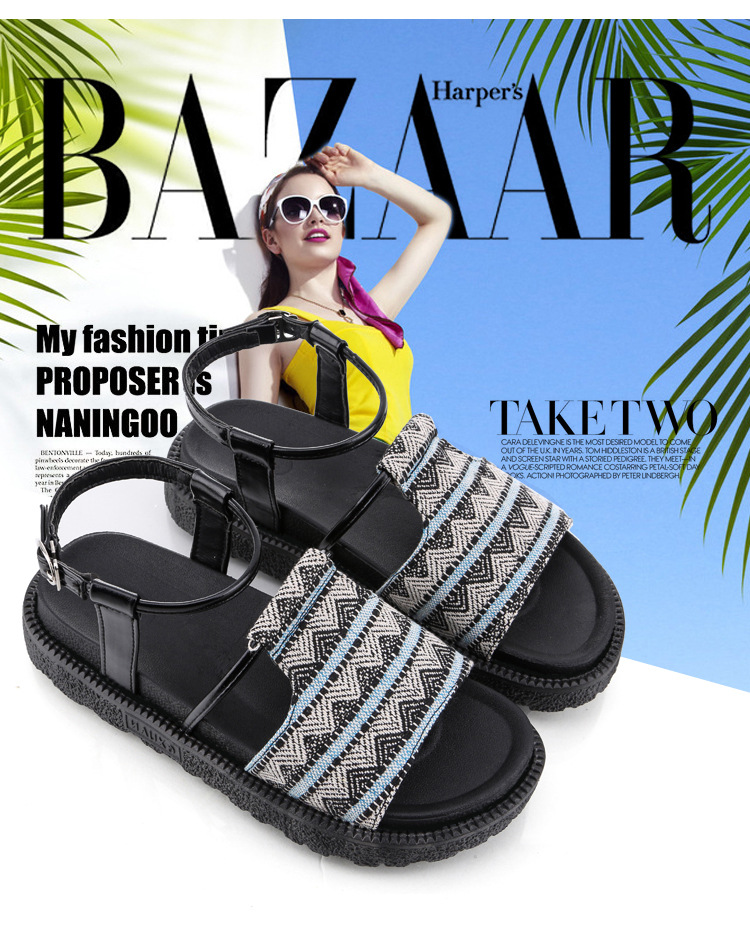 Chaussures été pour femme en Caoutchouc - Ref 3346875 Image 9