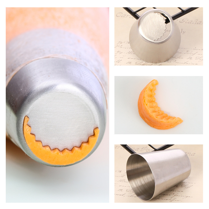 斯可俄罗斯裱花嘴花蕊裱花嘴西点制作工具不锈钢大号裱花嘴挤花头