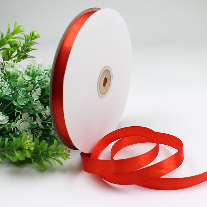 Fábrica al por mayor 1/2/4/5cm cinta de embalaje rojo hilo cinta de embalaje de regalo