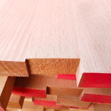 榉木直拼板材原实木方等宽线条家具板砧板指接板樟木木板材
