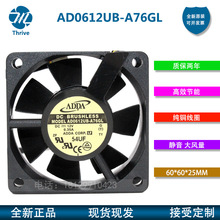 ̨��ADDA 6025 6CM/���� 12V 0.35A �L��ɢ���L�� AD0612UB-A76GL