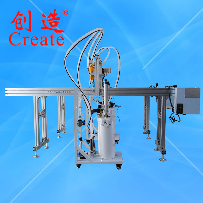 净化灯配件自动点胶打胶设备仪器