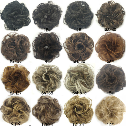 Ponytail Extensions Exclusive Synthetic wig high temperature wig fluffy, dishevelled, dishevelled, headband, hair ornament