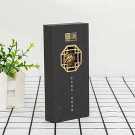 书签礼品包装盒定做筷子钢笔精美抽屉盒可定制规格图案