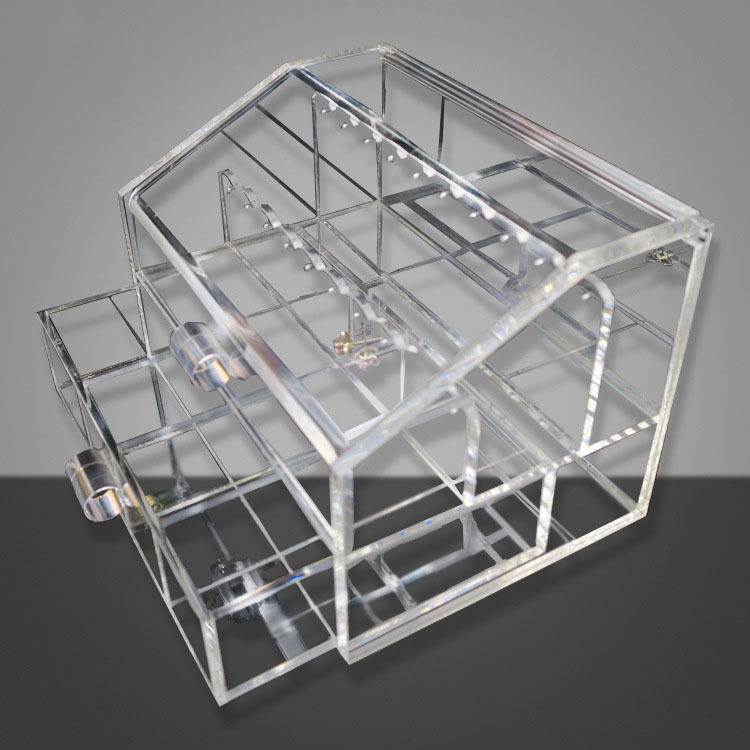 厂家直销收纳架 化妆品展示架 工具收纳盒 可加工定做印刷logo