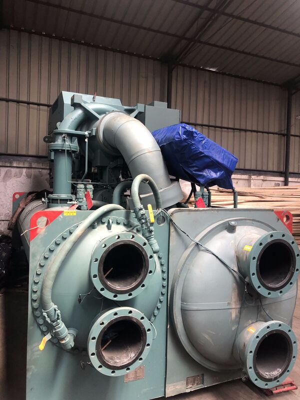 York Variable Frequency Centrifugal Unit 1000 Cold Ton/RT Refrigeration Quantity 3517KW Second-hand Central Air Conditioning Recycling Transfer