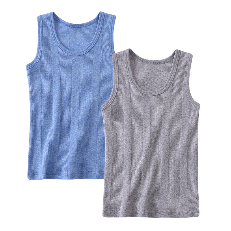 Summer Children 100 vest Base coat Children Thread Elastic force tank top 2 factory wholesale