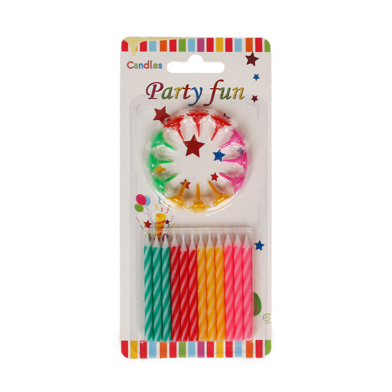 Ordinario colorido 24 PCs 0,5*5,8 cm