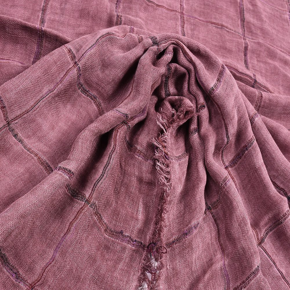 Unisex Plaid Scarf For Autumn And Winter Warm Rayon Neck Wrap_voghion.com