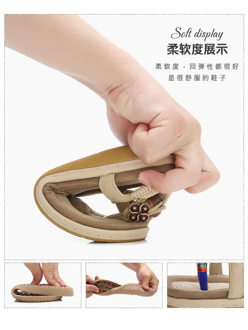Cross-border supply 2025 new style sandal for women, thick-soled cake, large-sized women's sandal, fashionable Roman style, 36-43 undefined