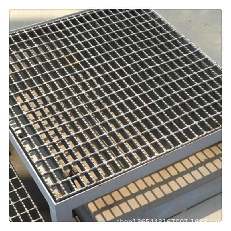 广东厂家生产镀锌钢格板 网格栅板 平台踏步板 热镀锌集水井盖