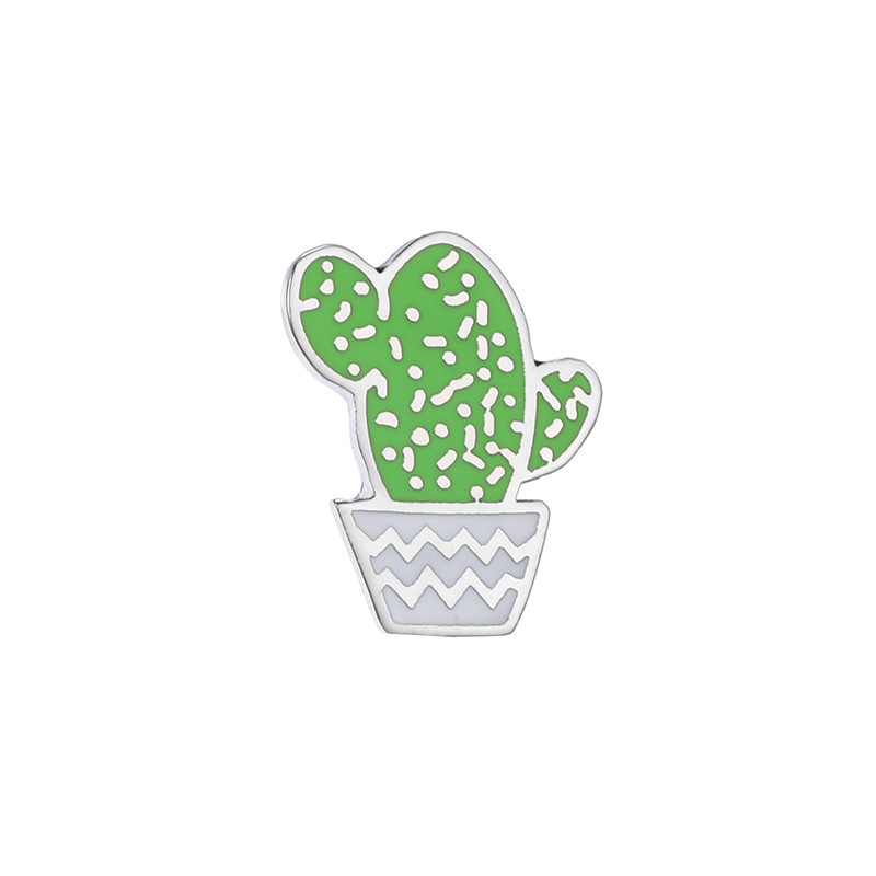 Cactus Potted Brooch display picture 8