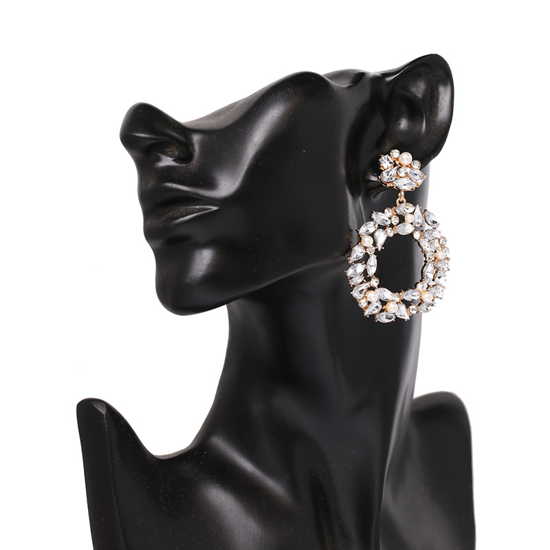 Alloy Fashion Geometric earring  white  Fashion Jewelry NHJJ5549whitepicture8