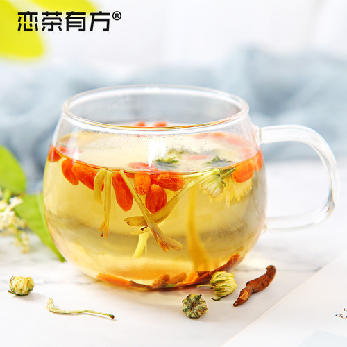 Love tea has methods. Silver flower and chrysanthemum tea, night tea, cool tea, flower tea combination.