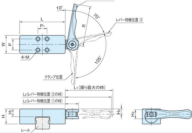 线性 挡块 运动 (LSM) LSM-20 LSM-25 LSM-30 LSM-35