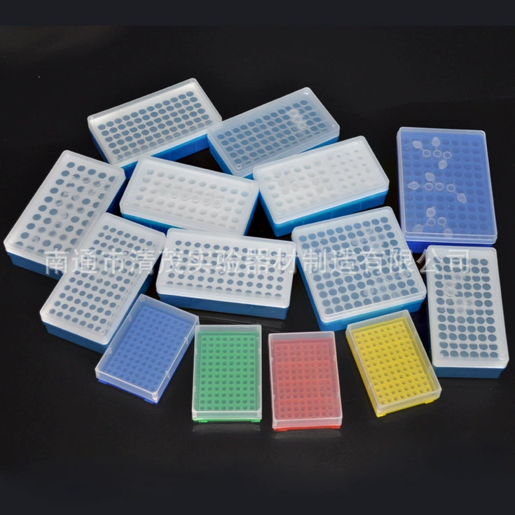 Центробежная коробка замораживателя 0,2-5 мл ЭП коробки трубки с экспериментом Цинмао изготовителя Коробки Льда различных отверстий пластиковым