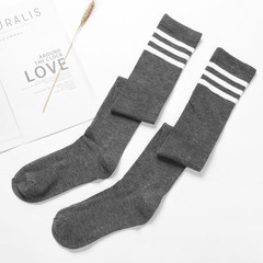 Harajuku socks women's long socks Korean over-the-knee socks three-bar striped mid-calf socks students Japanese skateboard soccer socks women