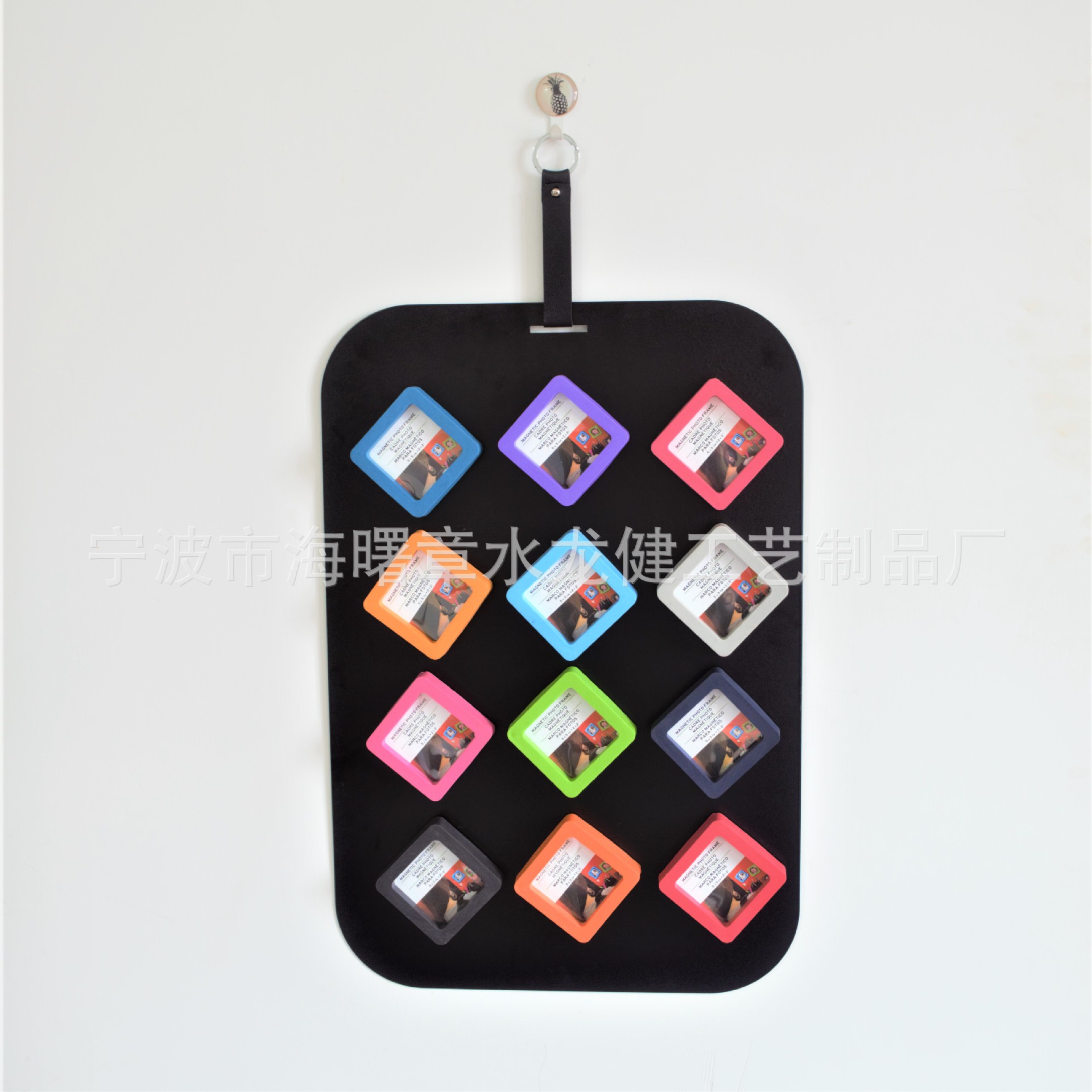 创意现代简约迷你方形7X7墙面装饰磁性冰箱贴小相框|ms