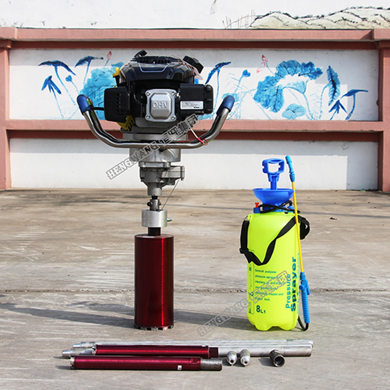 背包钻机石样勘探取样钻机小型岩石取芯钻机便携式勘探钻机