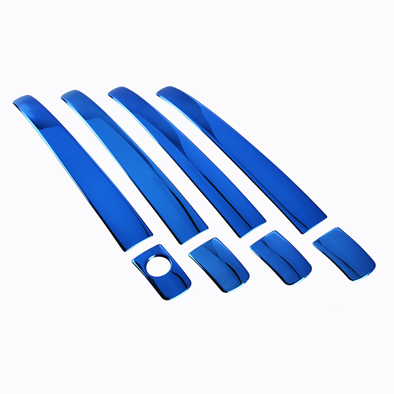 适用于 丰田锐志普锐斯威飒不锈钢拉手改装车门外拉手亮片 亚马逊|ms