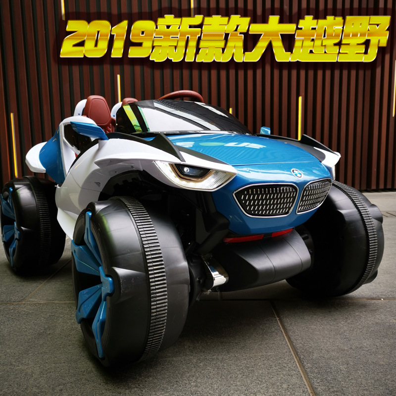 儿童电动车四轮汽车遥控玩具车可坐人小孩婴儿带摇摆宝宝奔驰童车|ru