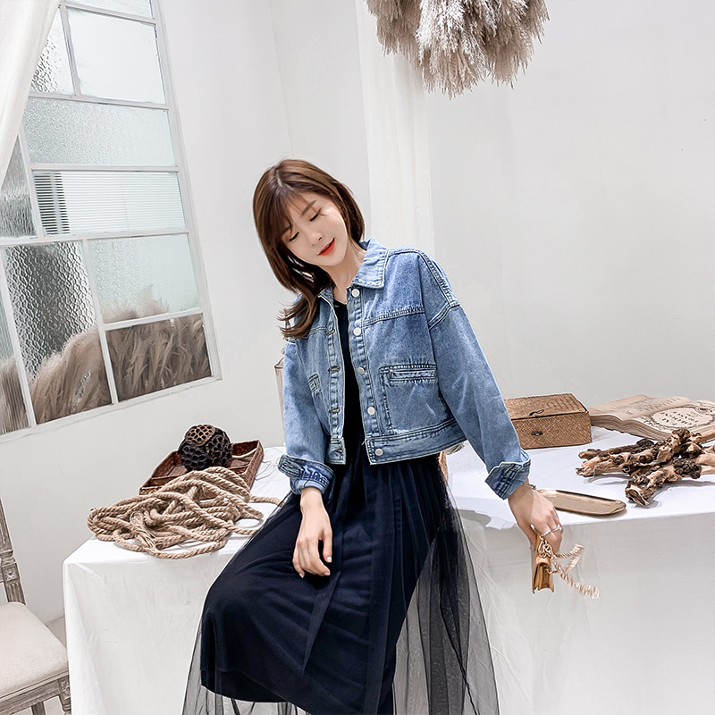 tie-dyed Chaqueta 2021 Spring Easy Show thin Chaqueta student have cash less than that is registered in the accounts jacket Jacket 3313