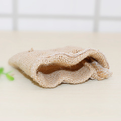 天然黃麻束口袋 多尺寸粗麻布中草藥咖啡豆包袋子大米抽繩收納袋