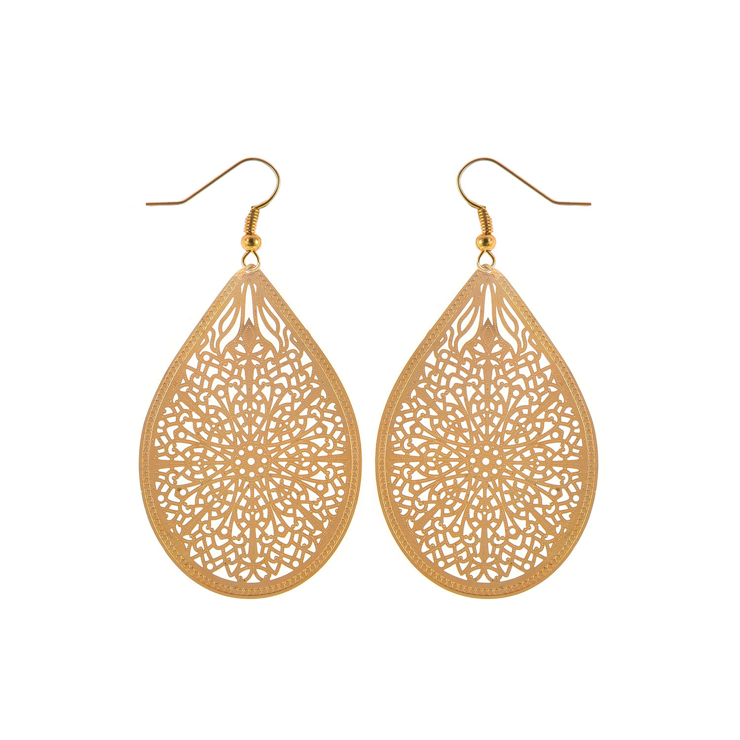 European and American Cross-border Women's Cobweb Pendant Earrings Simple Cheap Alloy Personality Accessories Party Exclusive