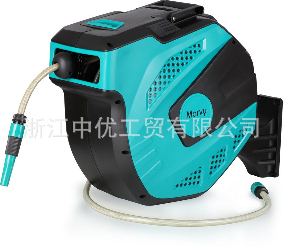 30M自动伸缩水鼓气鼓电鼓卷管器高压绕管器|ms