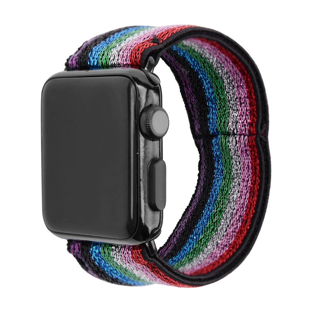 Apple, elastic watch strap, woven nylon cloth, Amazon