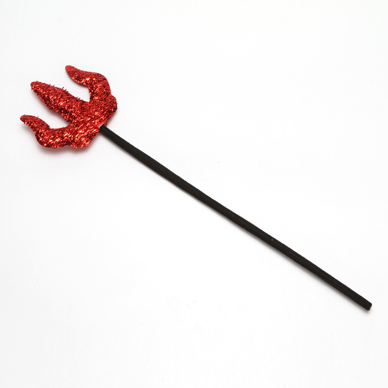 Halloween cabeza hebilla tocado diadema horquilla cuerno diadema tenedor Halloween decoración decoraciones de la Danza del partido