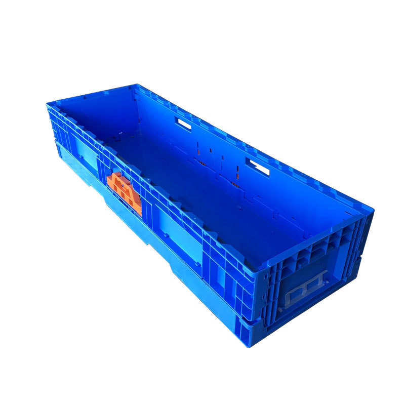 S308折叠箱 1100*365*210超长折叠箱 高抗冲pp料省空间箱