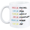 Old Friends FRIENDS Coffee Mark Cup You Are the Monica to My Rachel