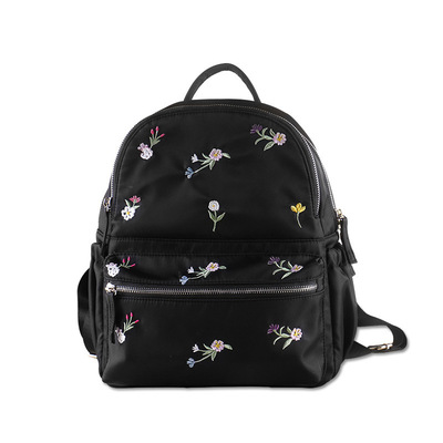 2019新款尼龙牛津布双肩包女韩版休闲时尚背包学院风学生书包