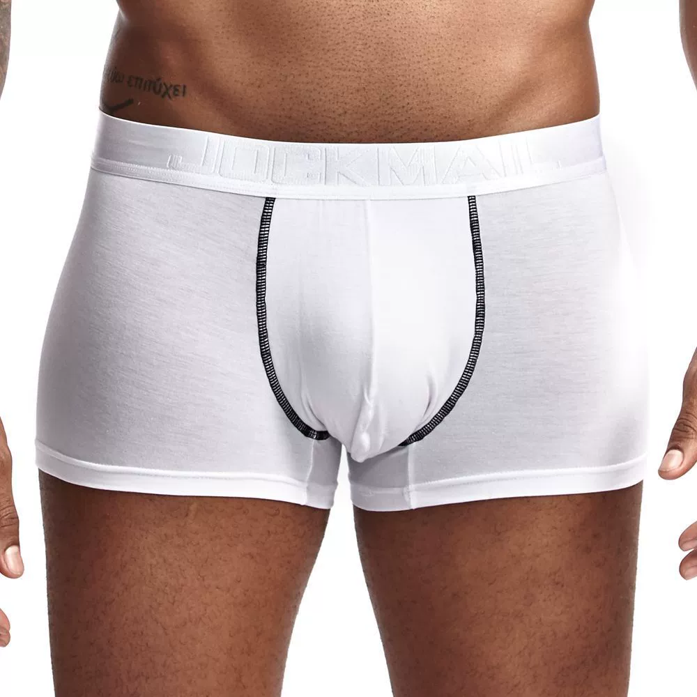 Боксеры JOCKMAIL, шелковистые на ощупь с 3D защитной кладущей сумкой и сеткой, размеры M–XXL