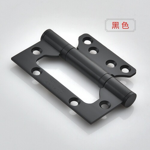 Supply 304 stainless steel sub-leaf hinge, golden stainless steel hinge, silent flat-opening stainless steel hinge