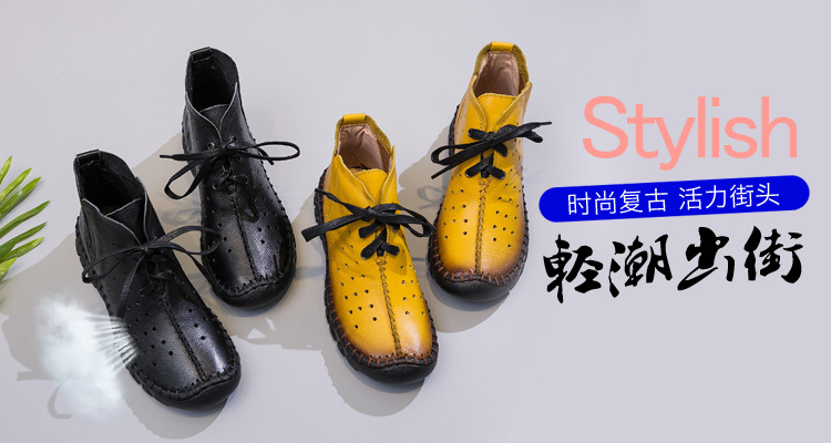 Bottes femme en En cuir - Ref 3354850 Image 8