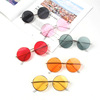 Children's sunglasses, retro lens, sun protection cream, glasses, Korean style, simple and elegant design, UF-protection