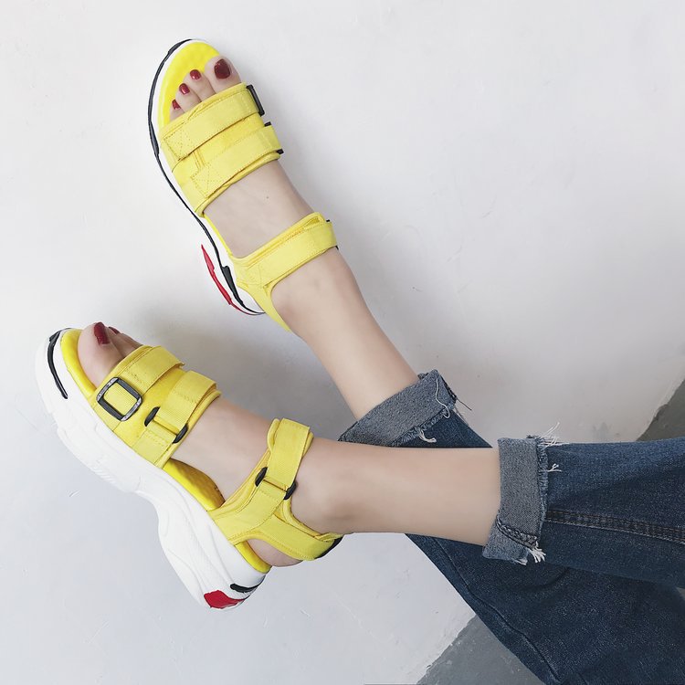 Chaussures été pour femme en Caoutchouc - Ref 3345524 Image 1