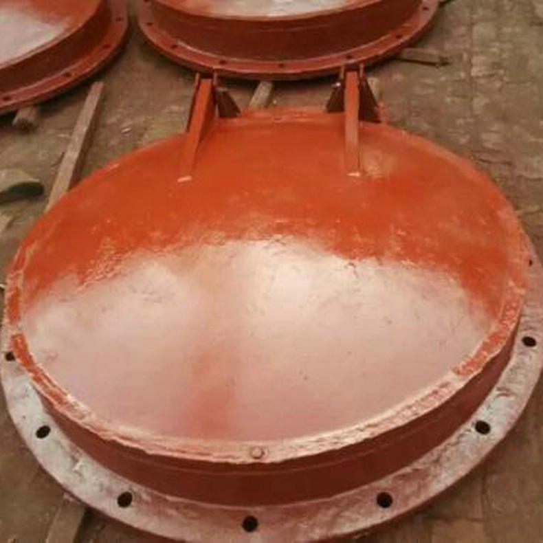 专业生产浮箱式玻璃钢拍门 DN800玻璃钢拍门 玻璃钢拍门来图