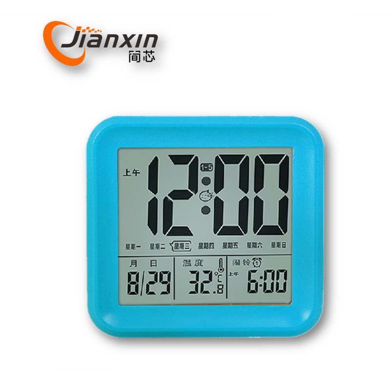 时钟显示屏 LCD温湿度断码显示屏 数字液晶屏定制 TN断码屏液晶屏