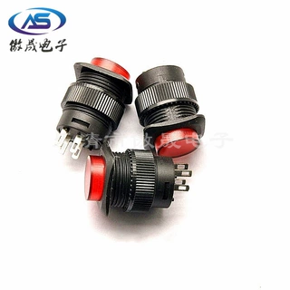 按钮开关R16-504B/A  AD/BD开孔16mm圆形 自锁无锁按键开关