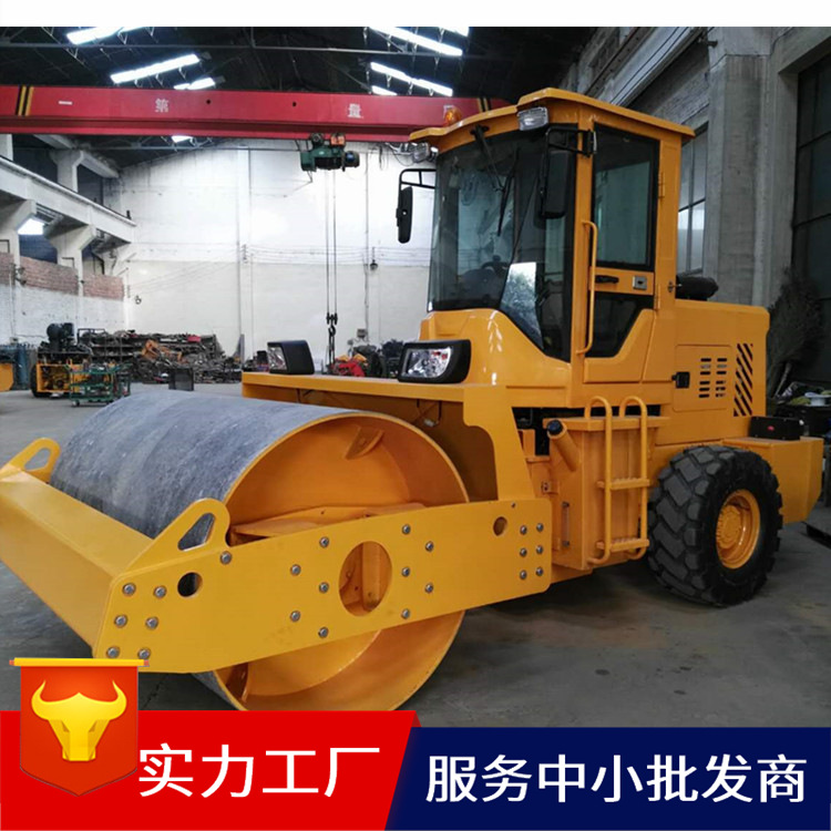 厂家直销5吨座驾式柴油压路机 8吨单钢轮压实机 振动压路机