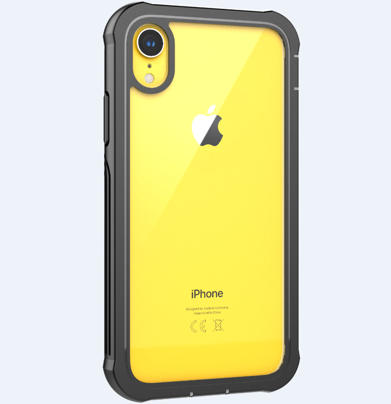 适用于6.1寸 三防手机壳 iPhone XR手机壳 户外防摔 防震透明外壳
