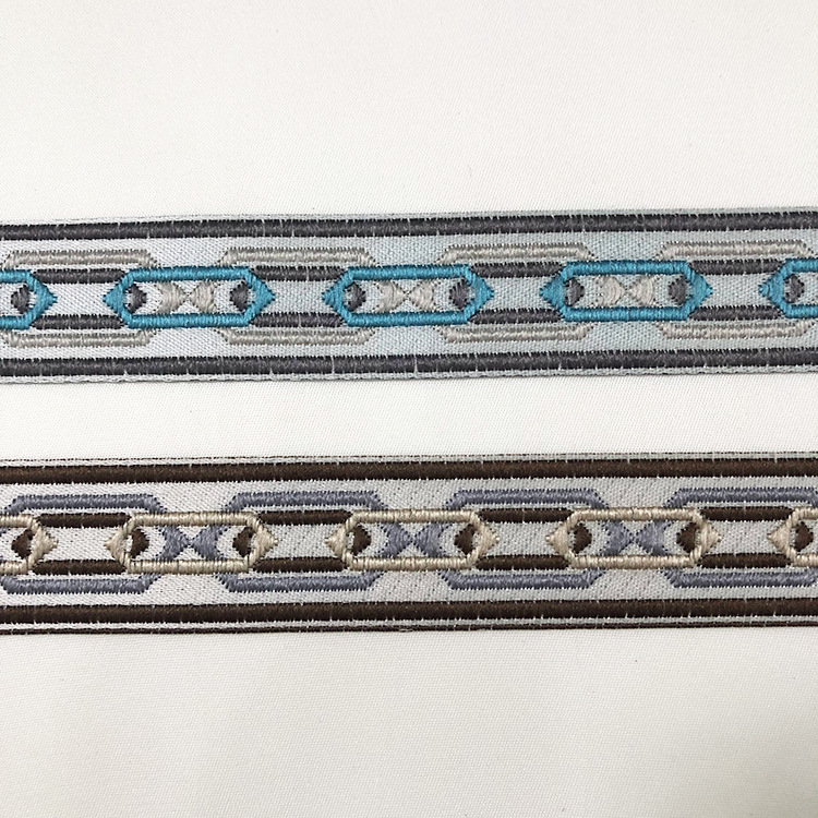 现货窗帘抱枕箱包服装家纺沙发垫中式3cm链条织带涤纶织带包边条