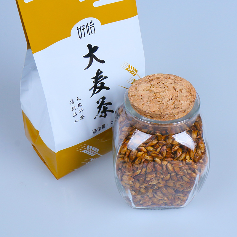 好怡花茶大麦茶玻璃罐决明子茶花茶批发花草茶大麦茶大量批发