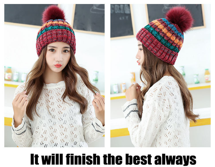 Colorful Knitted Hat 1