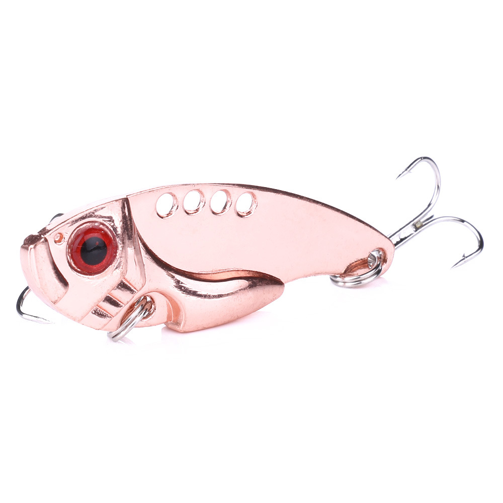 2 Pcs Sinking Lipless Crankbait Lures 65mm 11g Hard Baits Bass Pike Crappie Fresh Water Fishing Lure