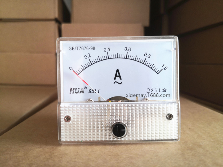 交流指针电流表AC0-20MA毫安表100MA200ma500MA1A2A3A5A10A电流表